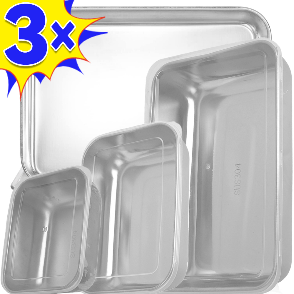 Food Storage Eco Friendly - Ящик для хранения продуктов из нержавеющей