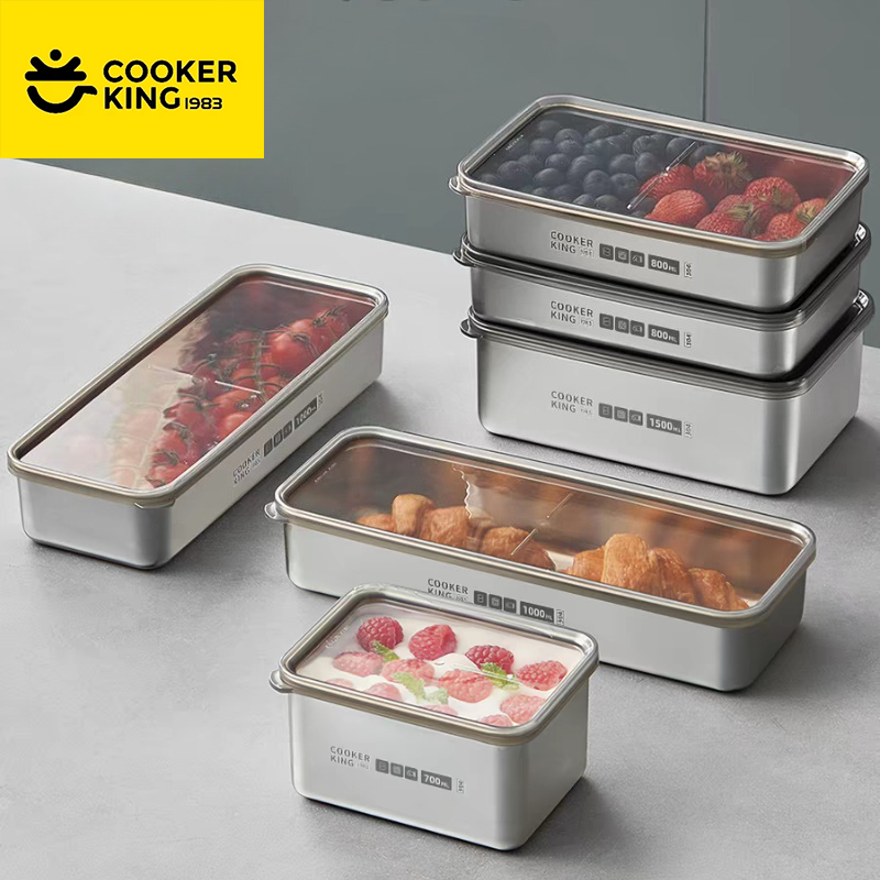 Stainless Lunch Box - Контейнер для хранения COOKER King из