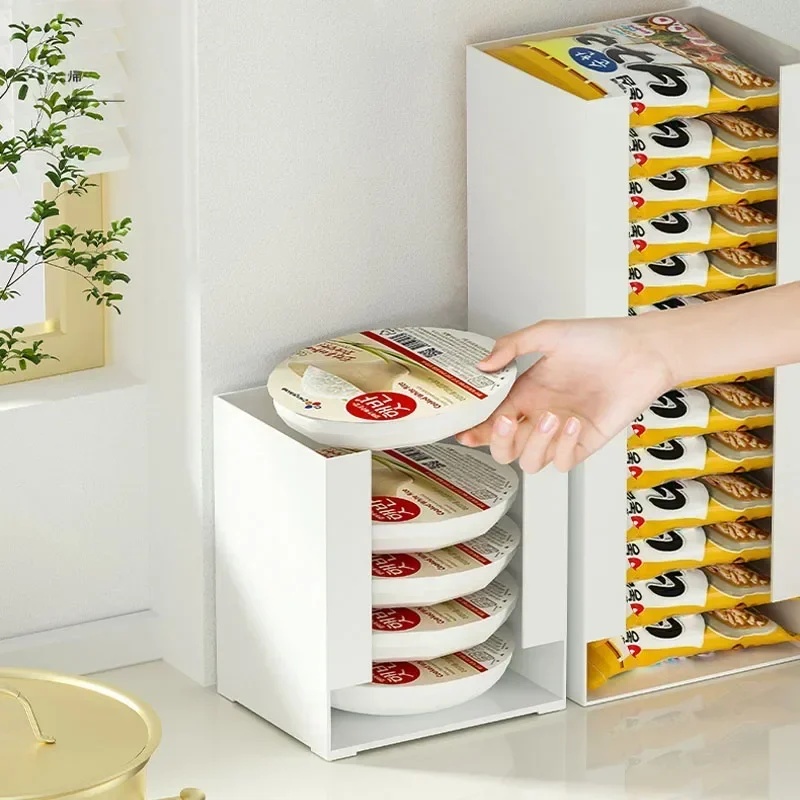 Food Storage In Cabinets - Многофункциональный кухонный органайзер для хранения лапши