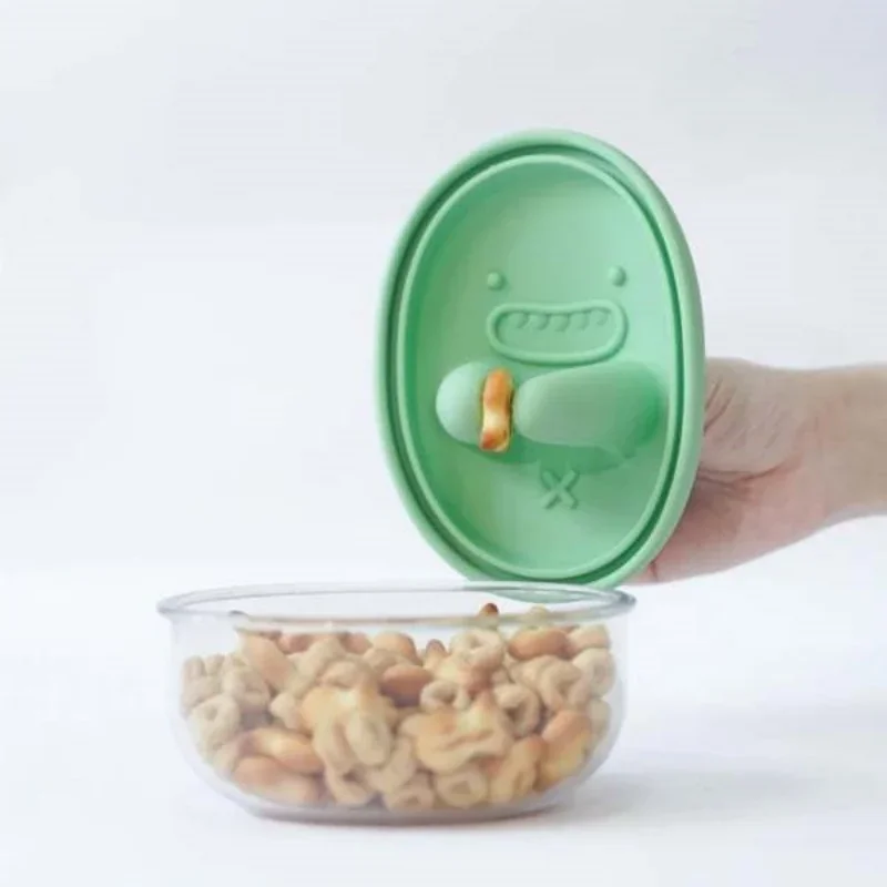 Food Storage Eco Friendly - Контейнер для закусок без крошек, герметичный,