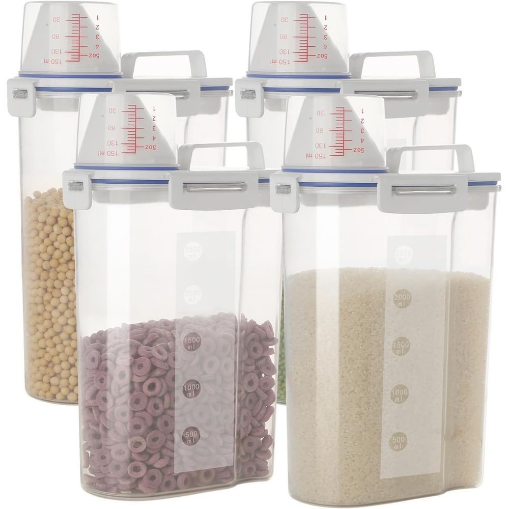 Food Storage Dispenser - Набор из 4 герметичных контейнеров для