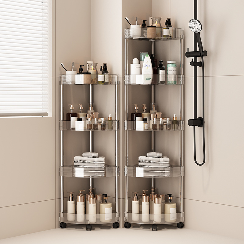 Food Storage Shelving - Полка Прозрачная полка для хранения Ванная