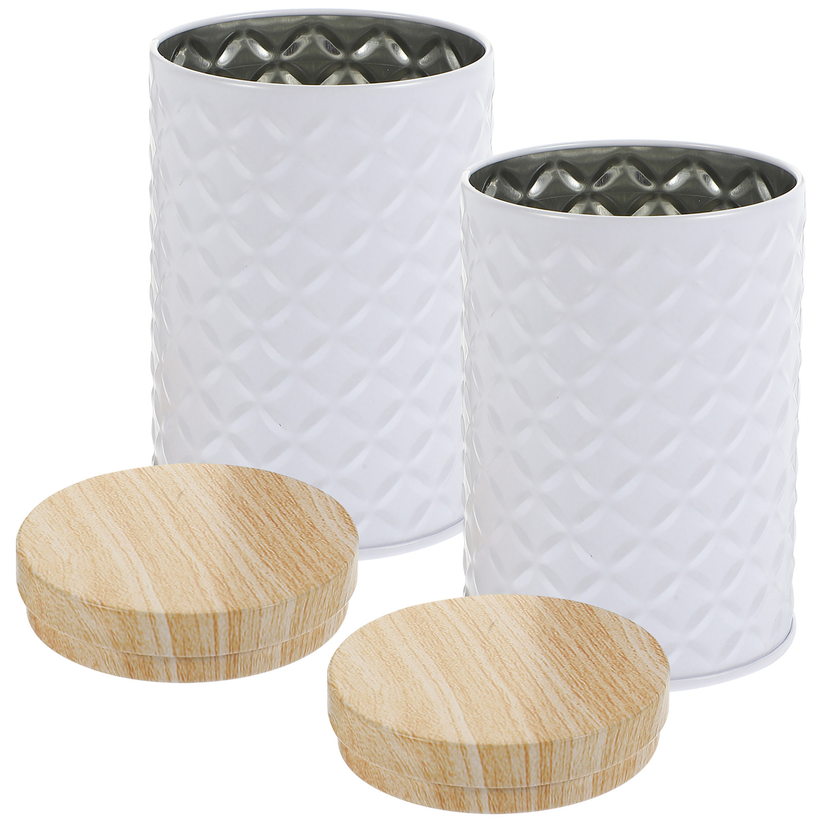 Food Storage Kitchen - 2 шт. пищевых жестяных контейнера для