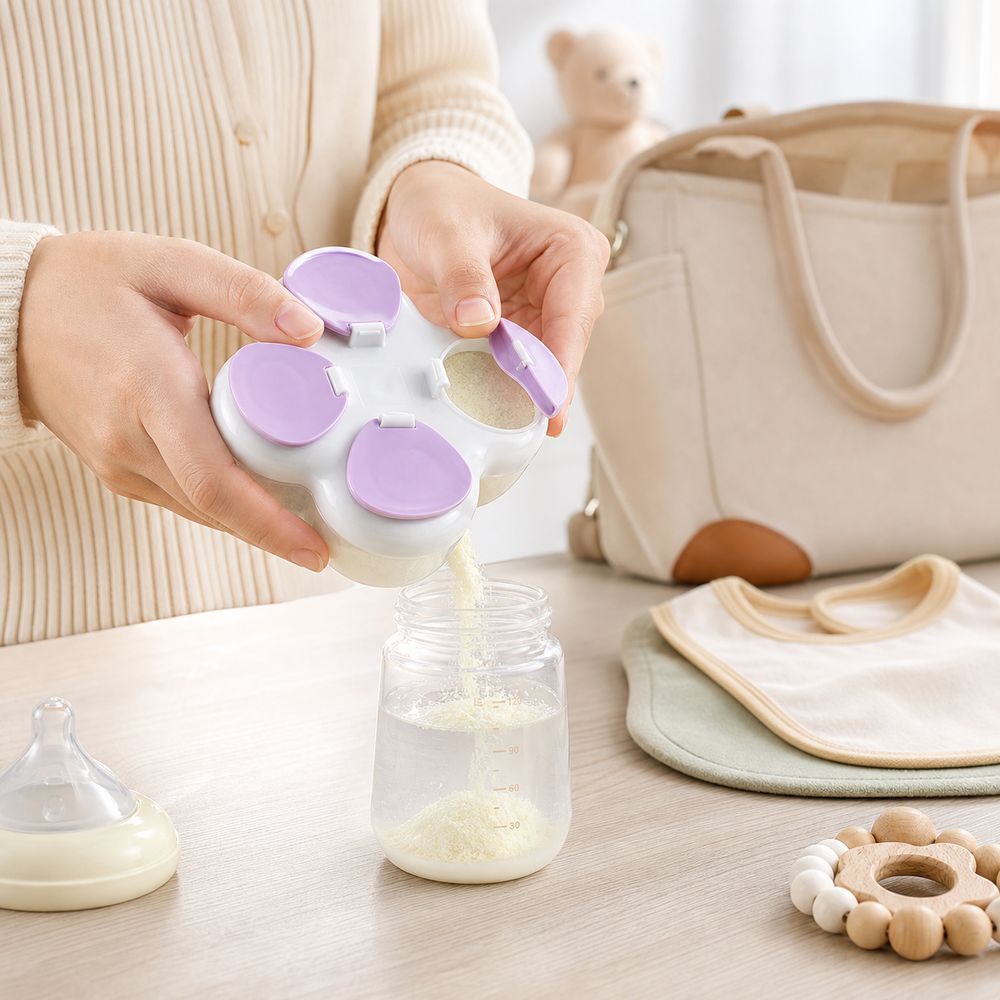 Food Storage Dispenser - Диспенсер для детских смесей с разделителями,