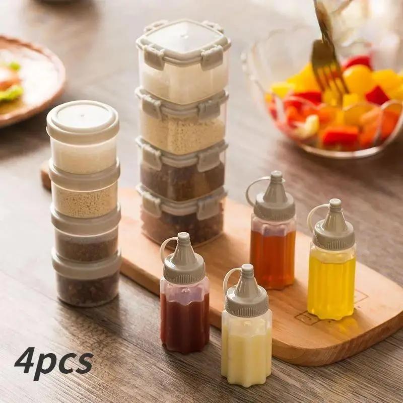 Condiment Squeeze Bottle - Маленькая портативная бутылка для соуса, утолщенная