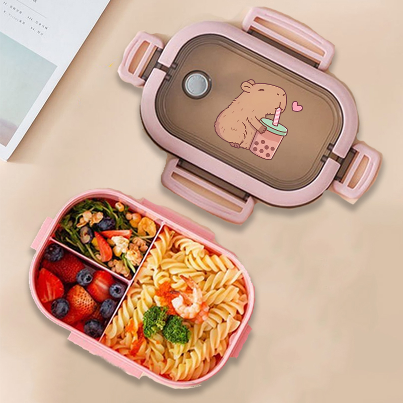 Food Storage Kitchen - Капибара Бенто Ланч-бокс Аниме Животные с