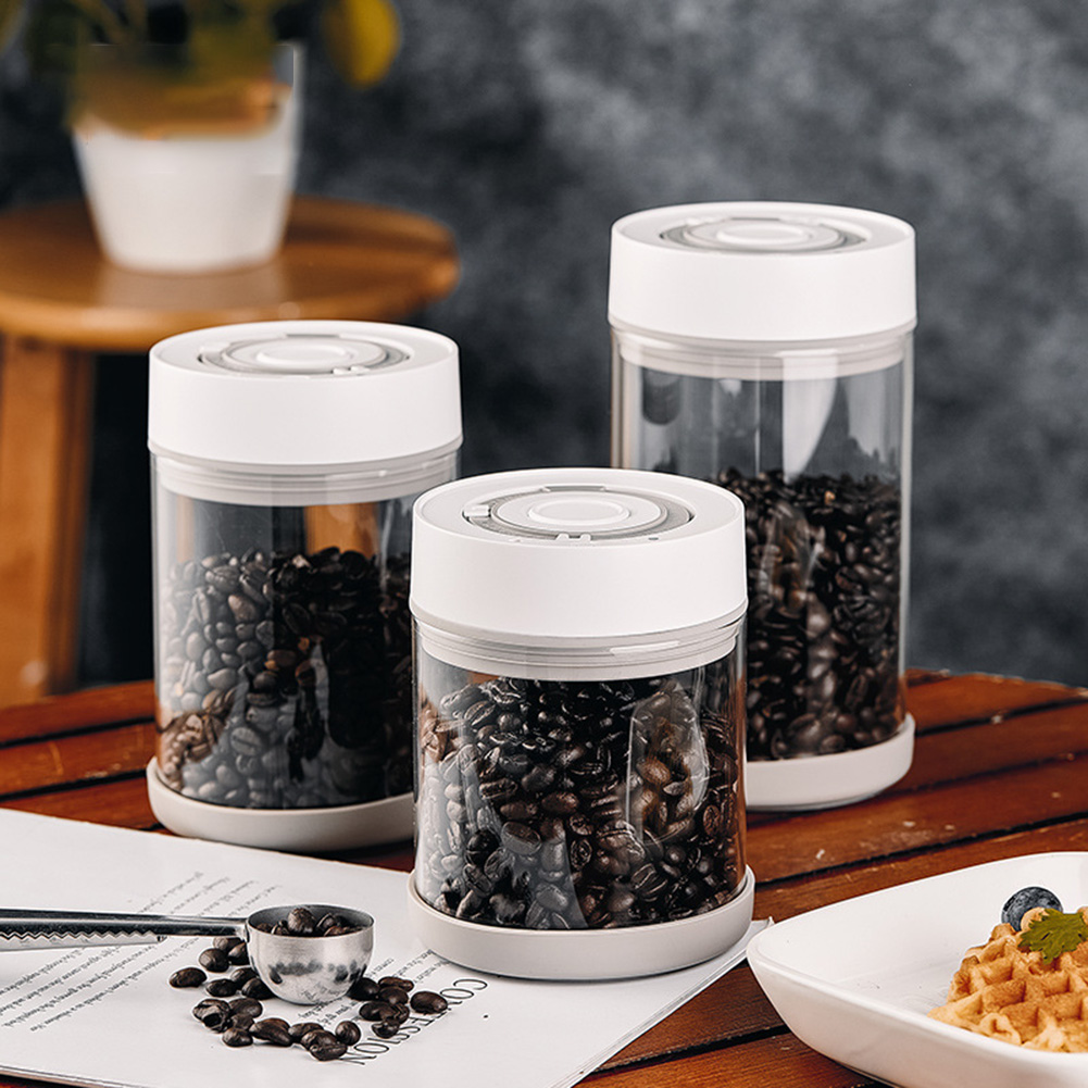 Food Storage Glass Containers - Кухонная влагостойкая стеклянная банка для кофейных