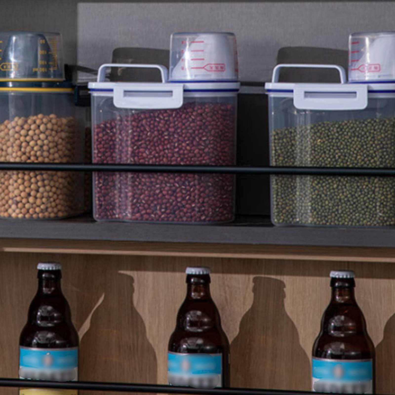 Food Storage Dispenser - Контейнер для хранения риса с защитой