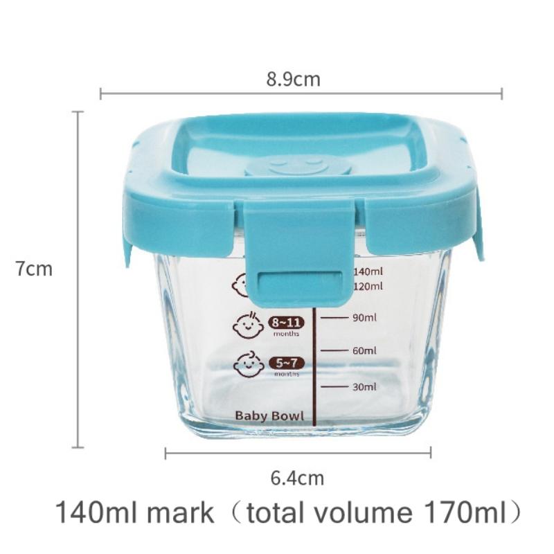 Food Storage Glass Containers - Термостойкий контейнер для хранения Spock 3-в-1: