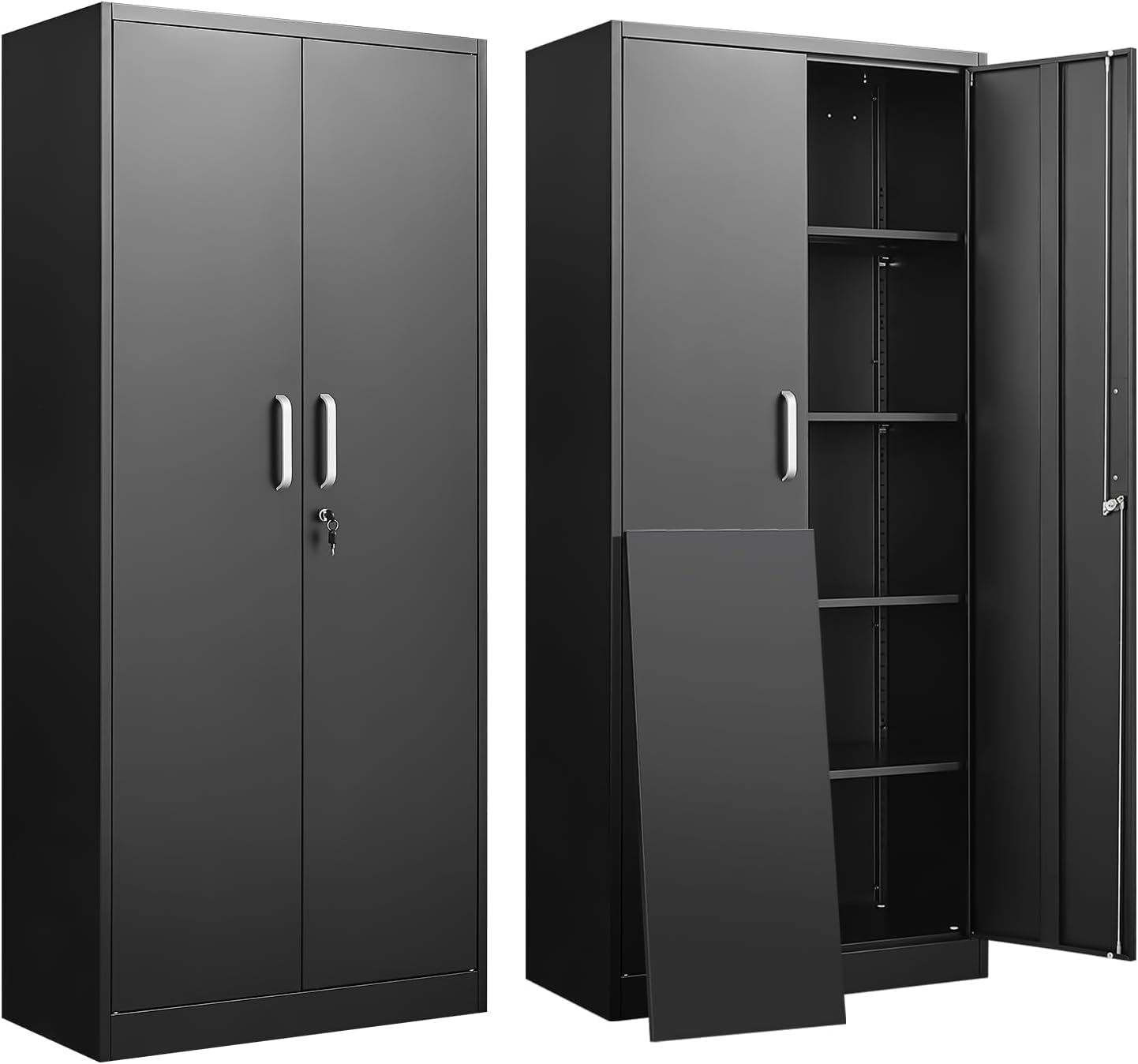 Food Storage Shelving - Металлический шкаф для хранения с регулируемыми