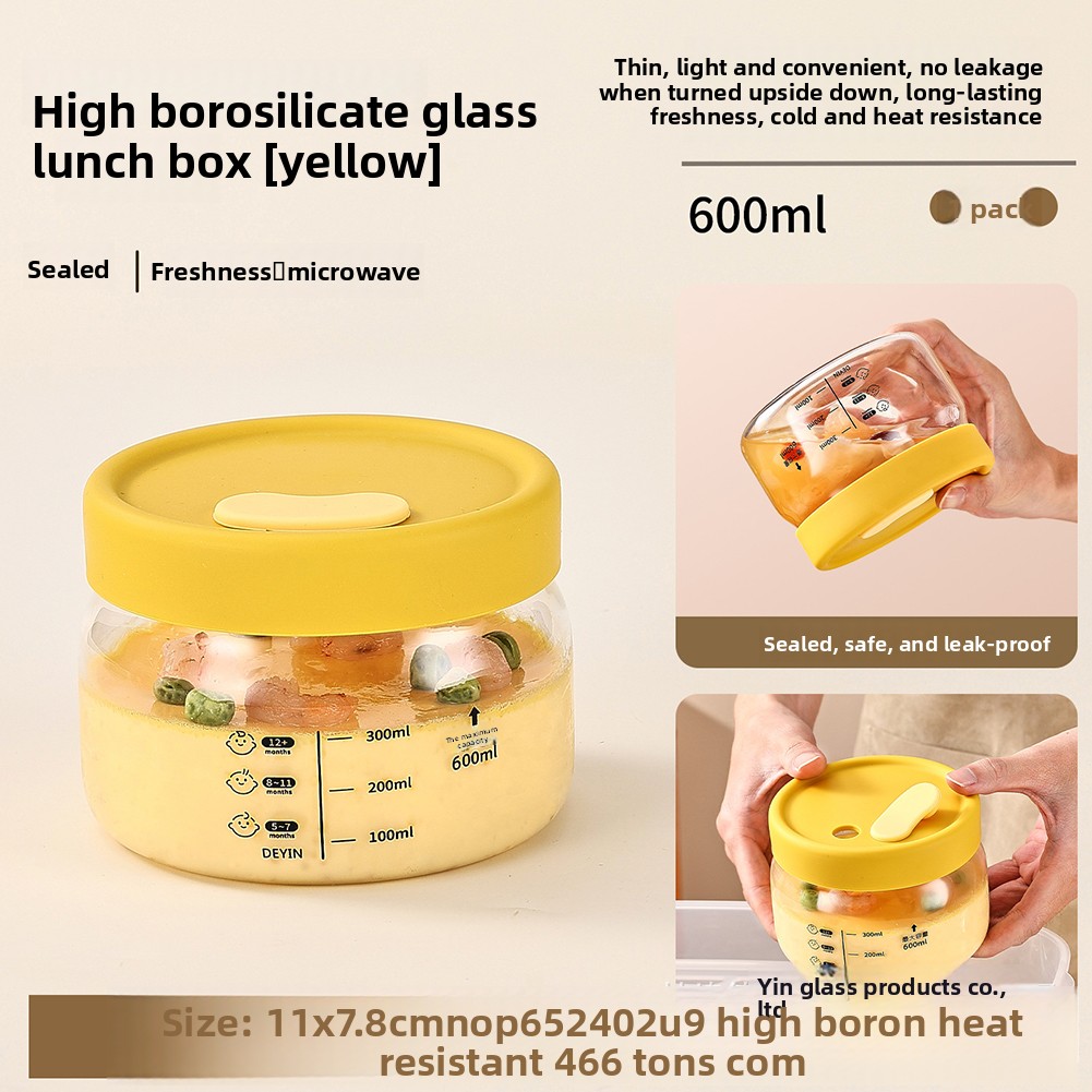 Food Storage Square Containers - Стеклянный контейнер для хранения продуктов, герметичная