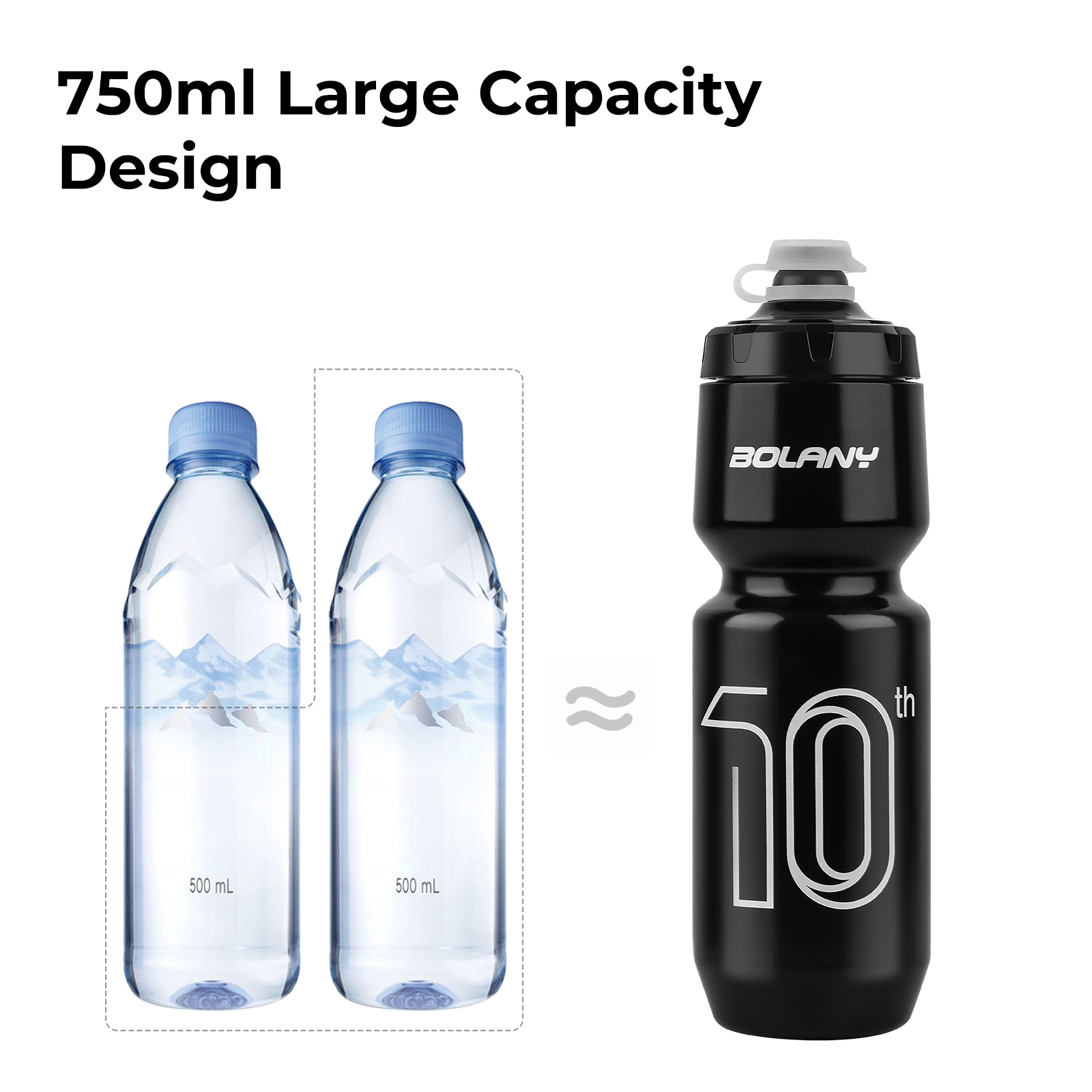 BOLANY 750 мл спортивная бутыл – обзор и цена Condiment Squeeze Bottle