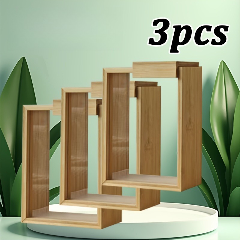 3 шт. бамбуковые контейнеры дл – обзор и цена Stackable Pantry Bin