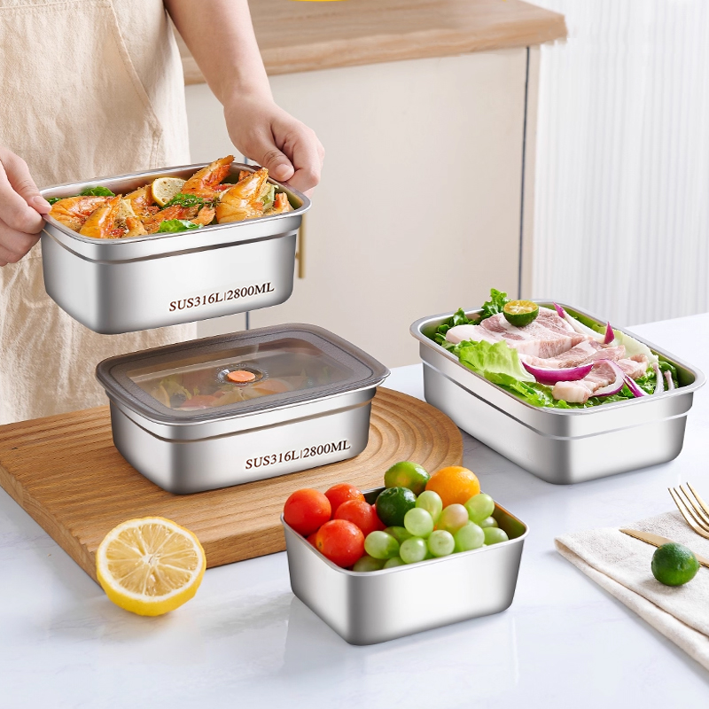 Контейнер для хранения продукт – обзор и цена Stainless Lunch Box
