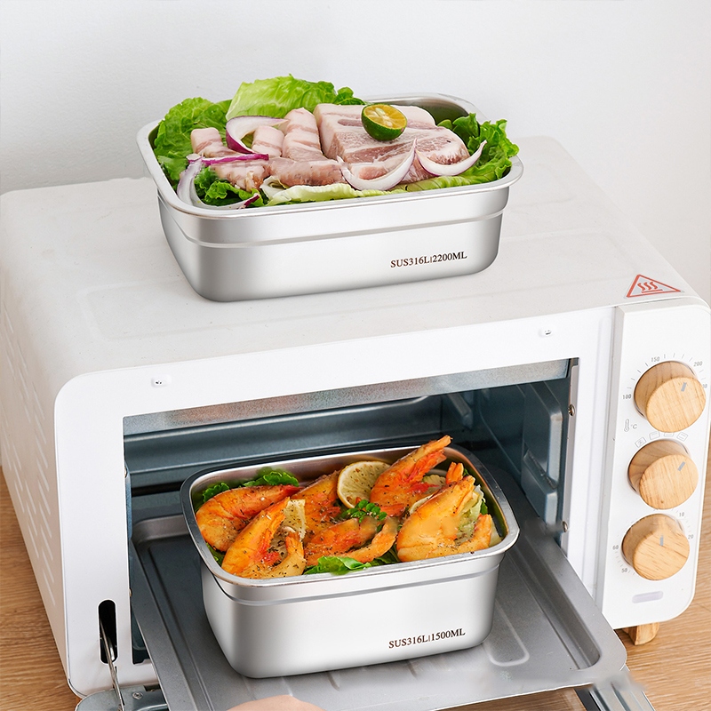 Контейнер для хранения продукт – обзор и цена Stainless Lunch Box