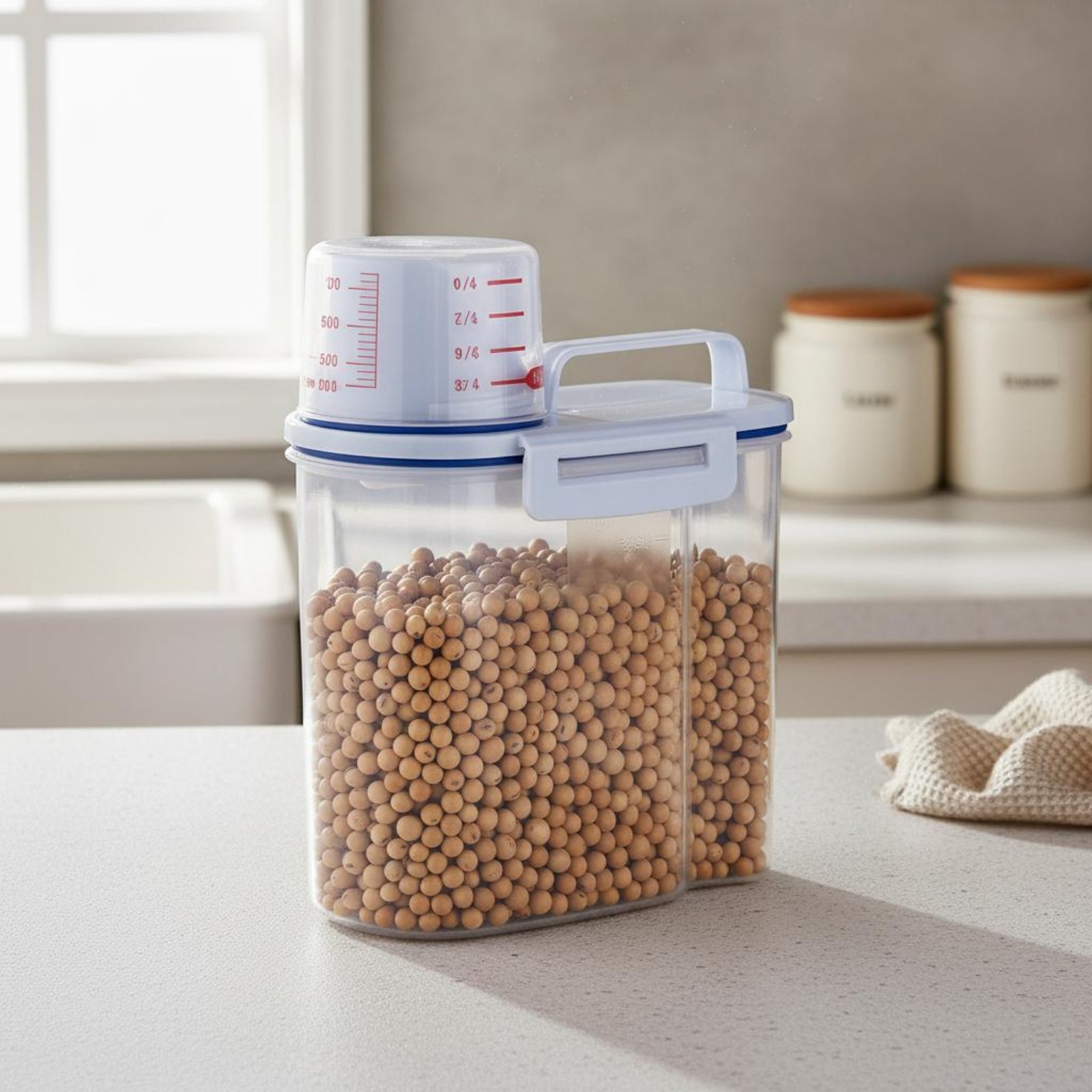 Контейнер для хранения риса, б – обзор и цена Food Storage Dispenser