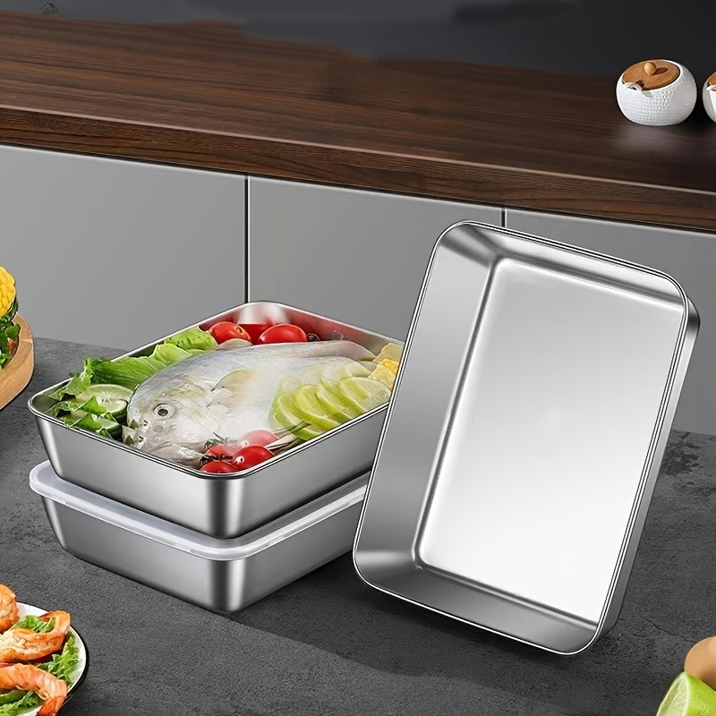 3/6 шт. прямоугольных контейне – обзор и цена Food Storage Square Containers