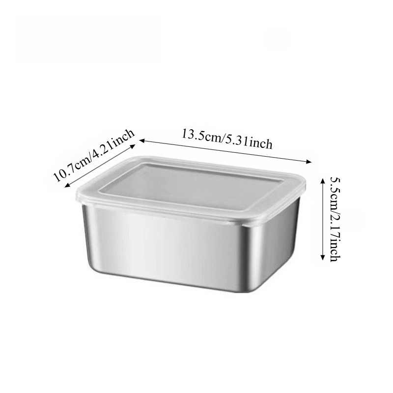 3/6 шт. прямоугольных контейне – обзор и цена Food Storage Square Containers