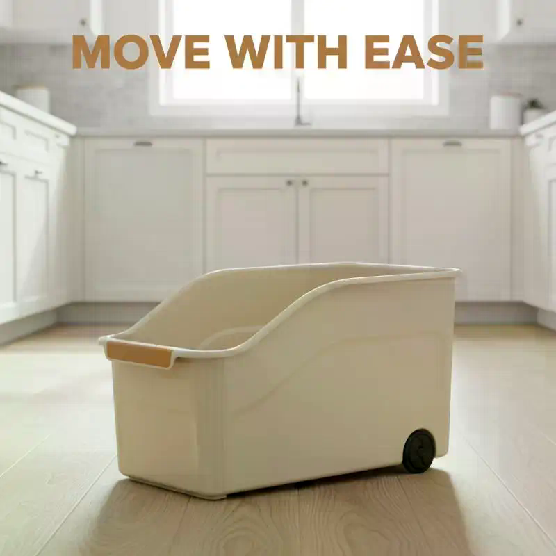 Складные пластиковые контейнер – обзор и цена Stackable Pantry Bin