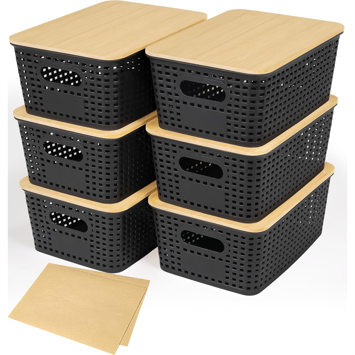 Пластиковые корзины для хранен – обзор и цена Stackable Pantry Bin