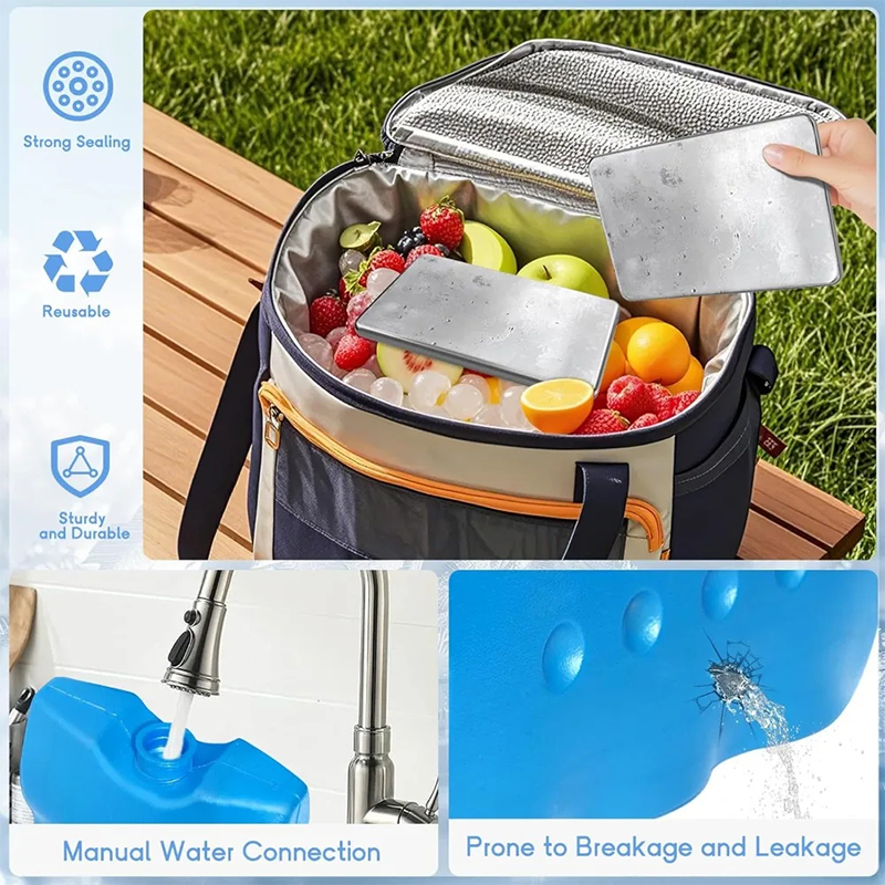 Пакеты со льдом для ланч-боксо – обзор и цена Stainless Lunch Box