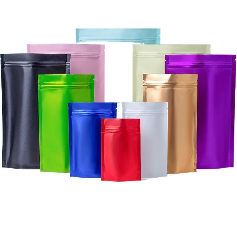 100 шт., упаковочный пакет с м – обзор и цена Food Storage Bags Zip Lock Pouch