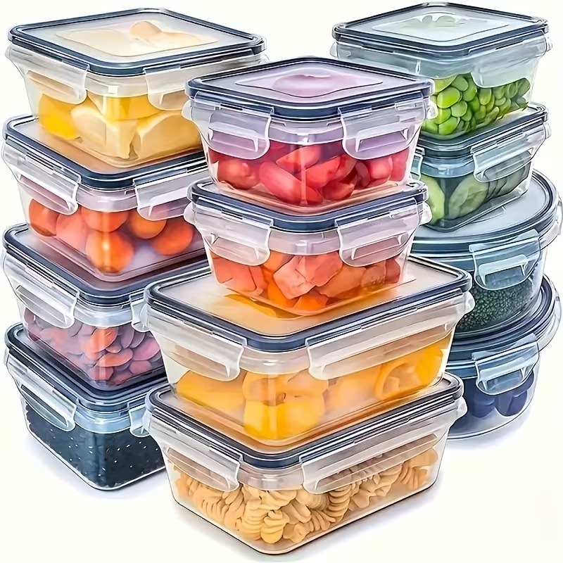 Набор из 4 прозрачных контейне – обзор и цена Food Storage Vegetables