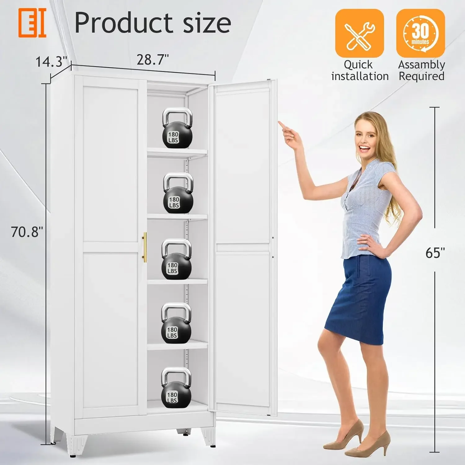 Высокий металлический шкаф для – обзор и цена Food Storage In Cabinets