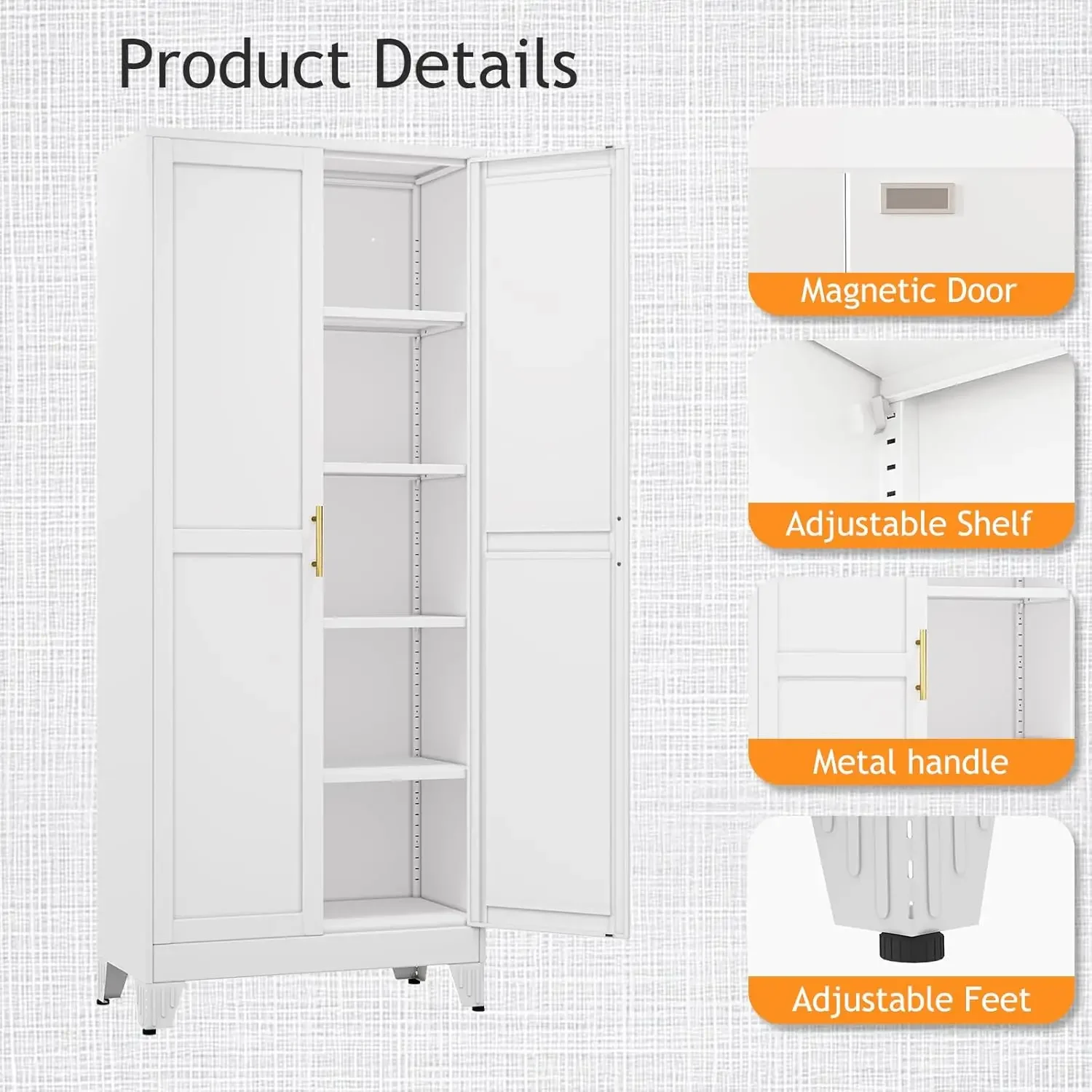Высокий металлический шкаф для – обзор и цена Food Storage In Cabinets