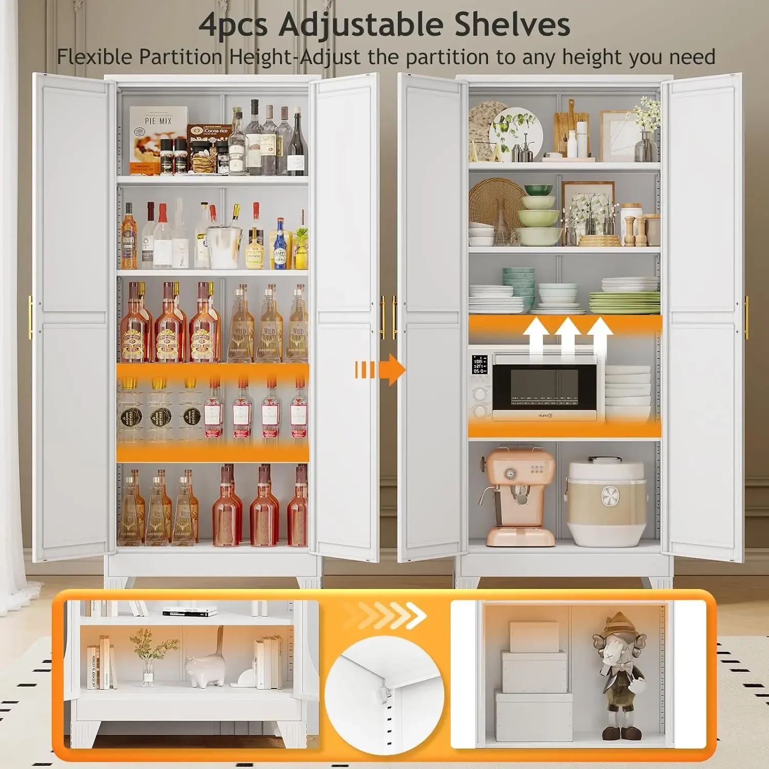 Высокий металлический шкаф для – обзор и цена Food Storage In Cabinets