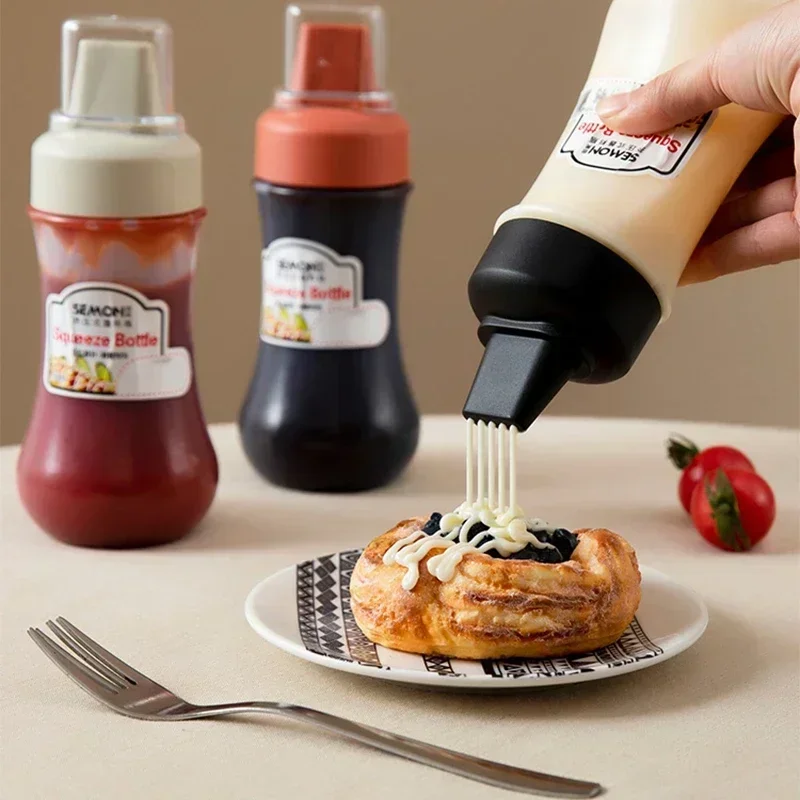 350 мл бутылки с 5 отверстиями – обзор и цена Condiment Squeeze Bottle