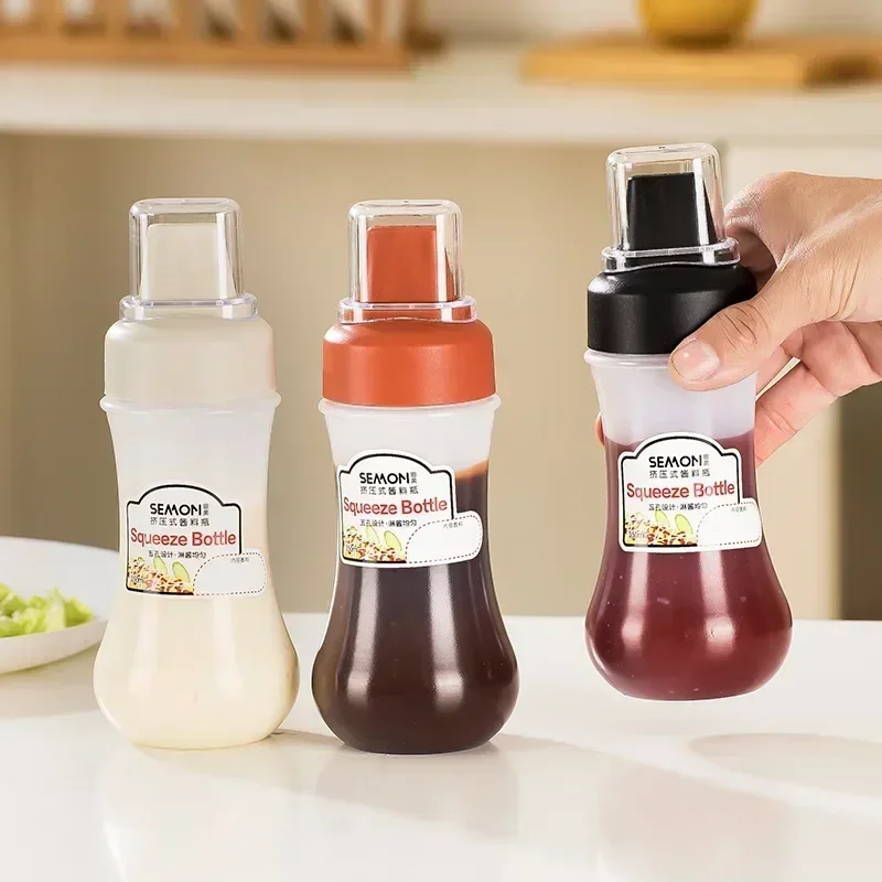 350 мл бутылки с 5 отверстиями – обзор и цена Condiment Squeeze Bottle