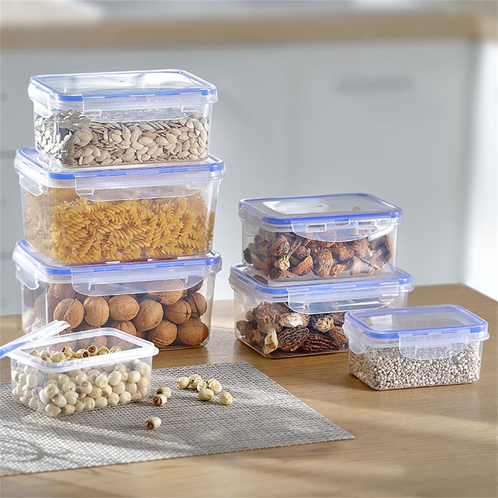 Набор из 1/4 прозрачных контей – обзор и цена Stackable Pantry Bin