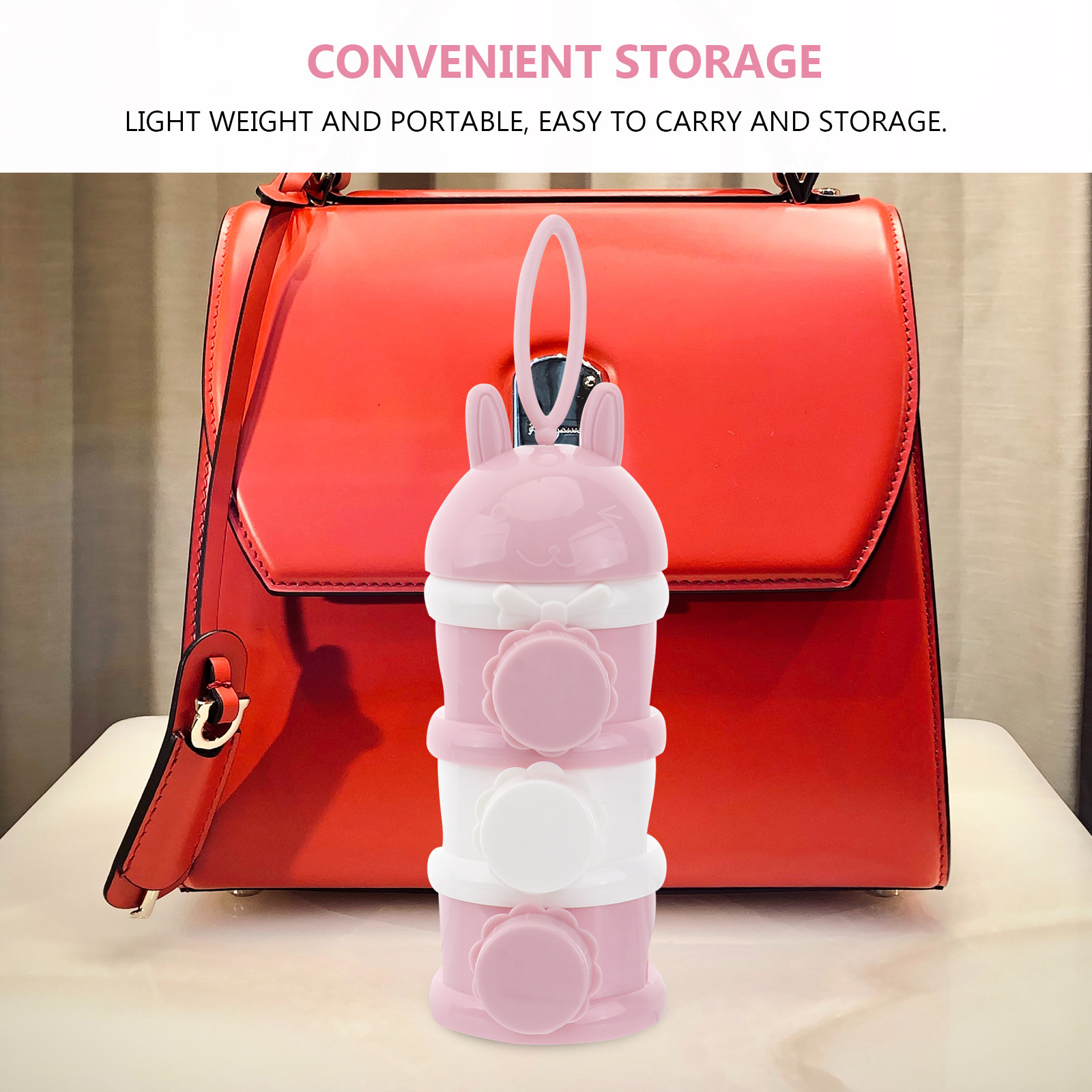 Трехслойный контейнер для детс – обзор и цена Food Storage Dispenser