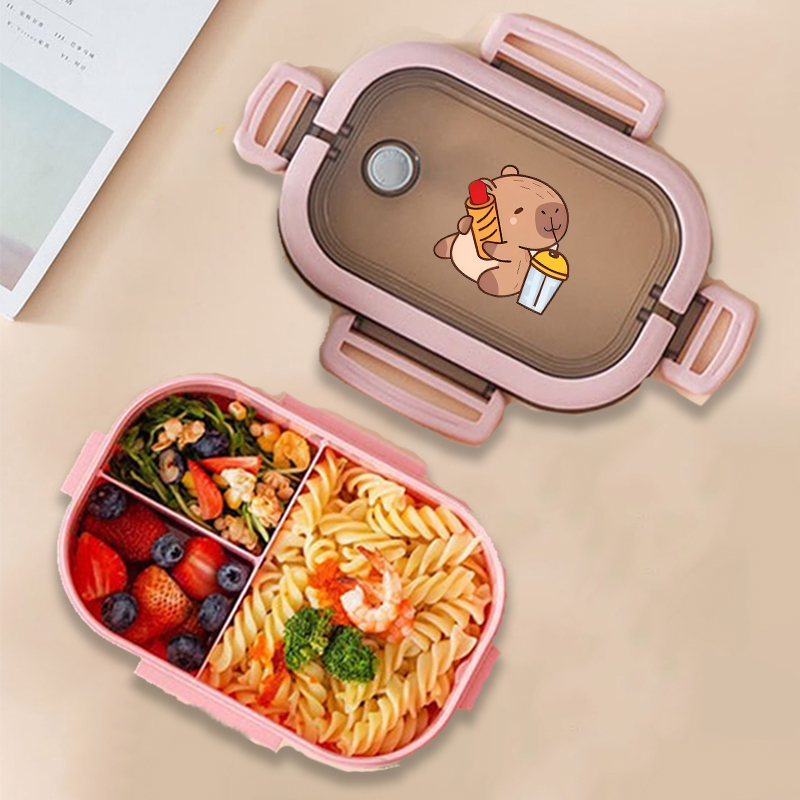 Капибара Бенто Ланч-бокс Аниме – обзор и цена Food Storage Kitchen