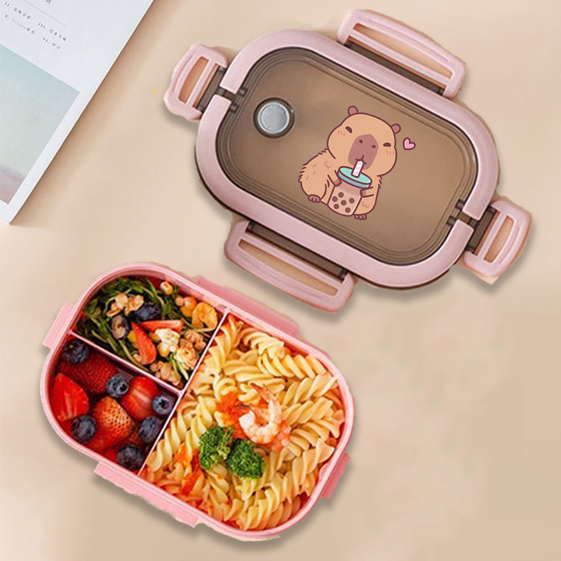 Капибара Бенто Ланч-бокс Аниме – обзор и цена Food Storage Kitchen