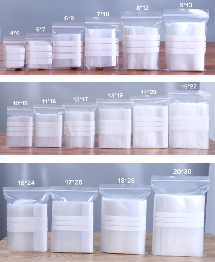 200 шт. прозрачных пластиковых – обзор и цена Food Storage Bags Zip Lock Pouch