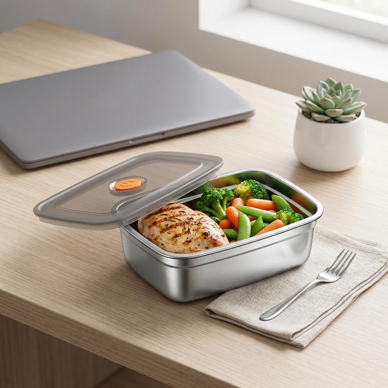 Ланч-бокс из нержавеющей стали – обзор и цена Stainless Lunch Box