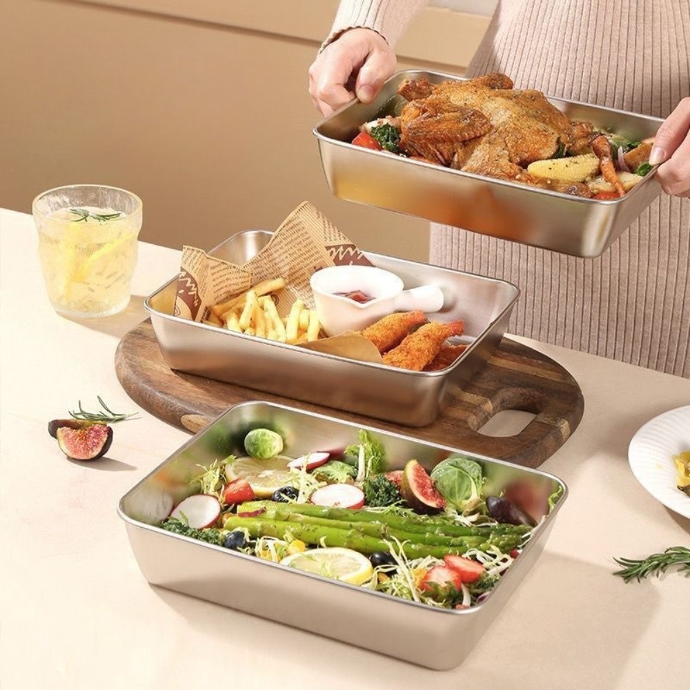 Поднос для сервировки из пищев – обзор и цена Food Storage Square Containers