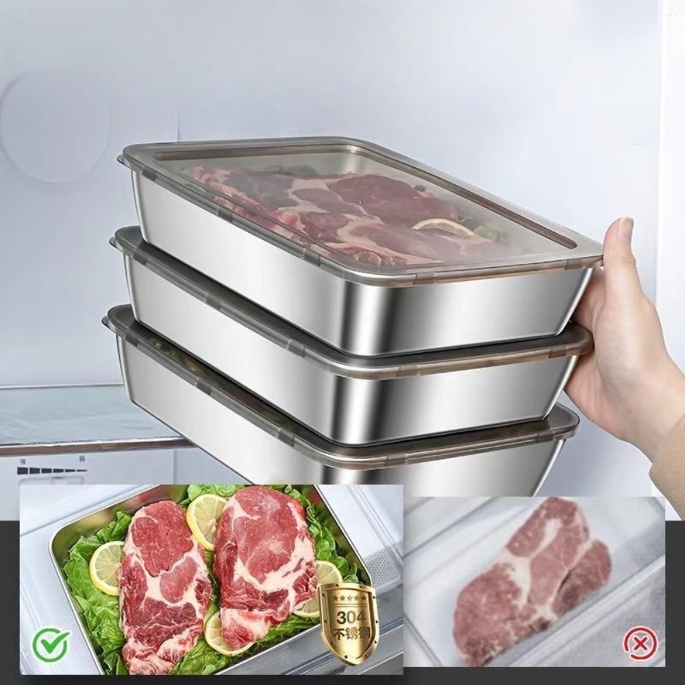 Поднос для сервировки из пищев – обзор и цена Food Storage Square Containers