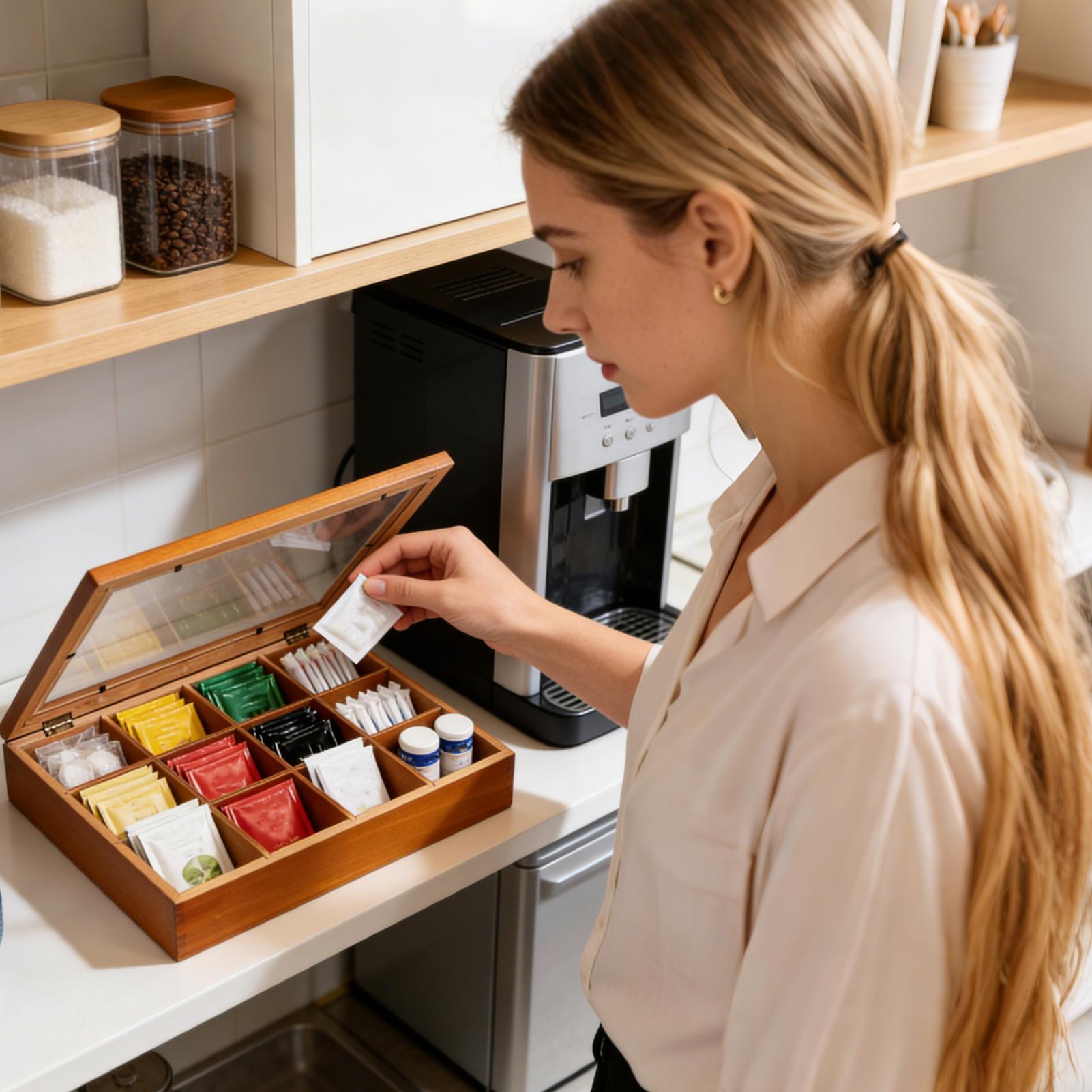 Деревянная коробка для хранени – обзор и цена Stackable Pantry Bin