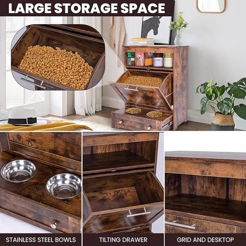 Современная станция для кормле – обзор и цена Food Storage In Cabinets