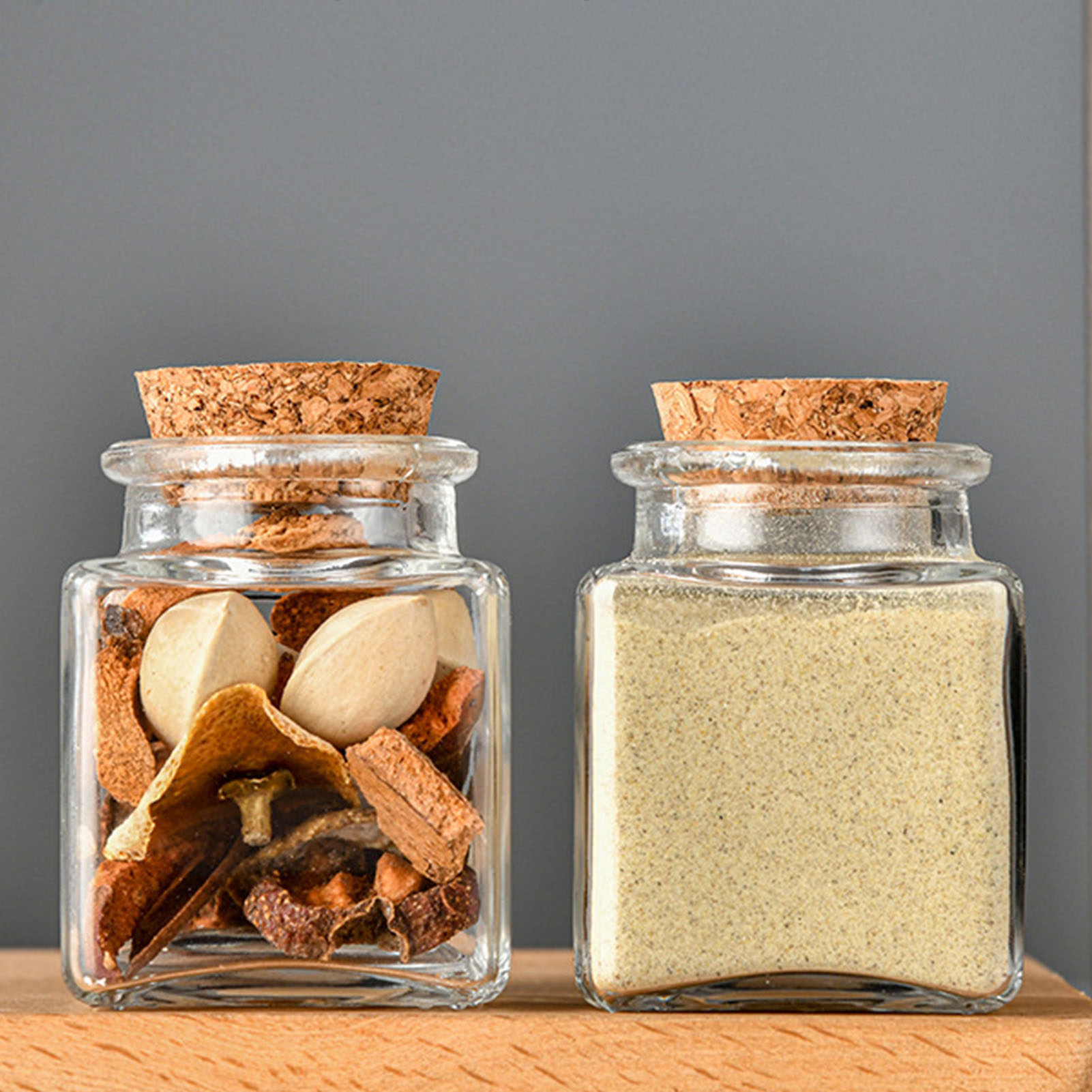 1/5/10 шт. стеклянные банки дл – обзор и цена Food Storage Glass Containers