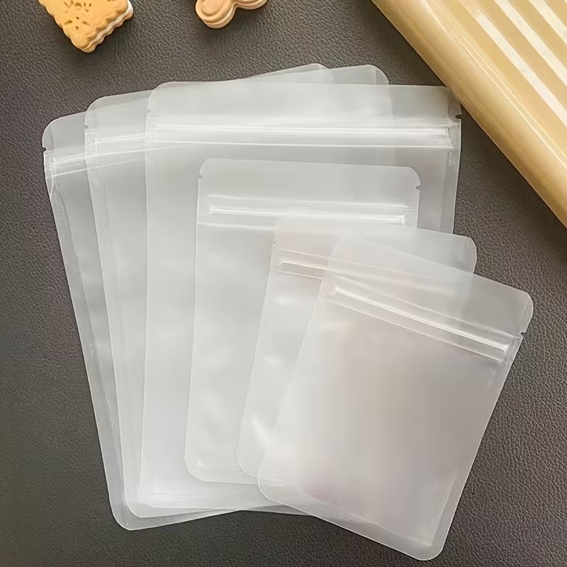 Матовые прозрачные пакеты с за – обзор и цена Food Storage Bags Zip Lock Pouch