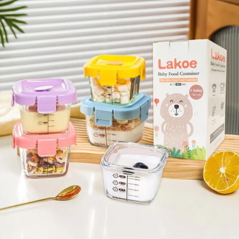 Термостойкий контейнер для хра – обзор и цена Food Storage Glass Containers