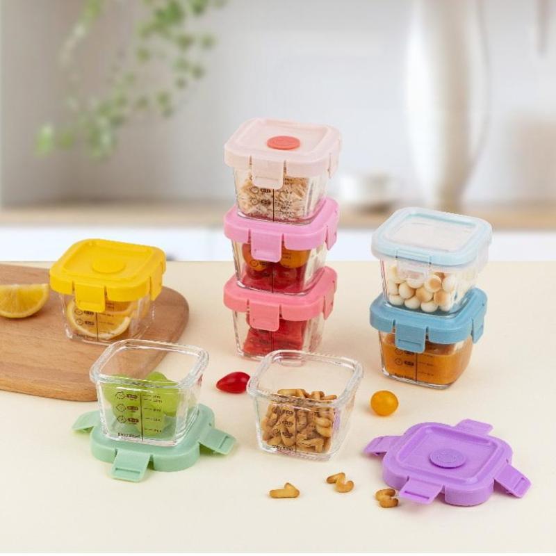 Термостойкий контейнер для хра – обзор и цена Food Storage Glass Containers
