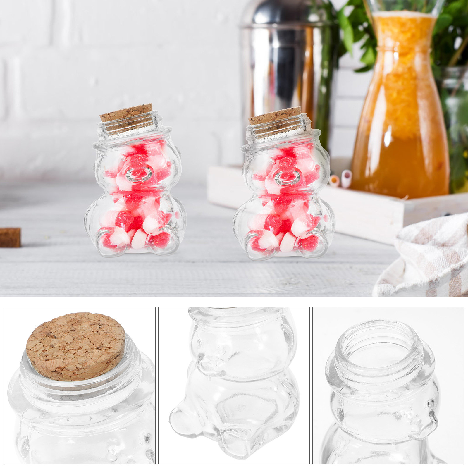Набор из 4 стеклянных банок дл – обзор и цена Food Storage Glass Containers