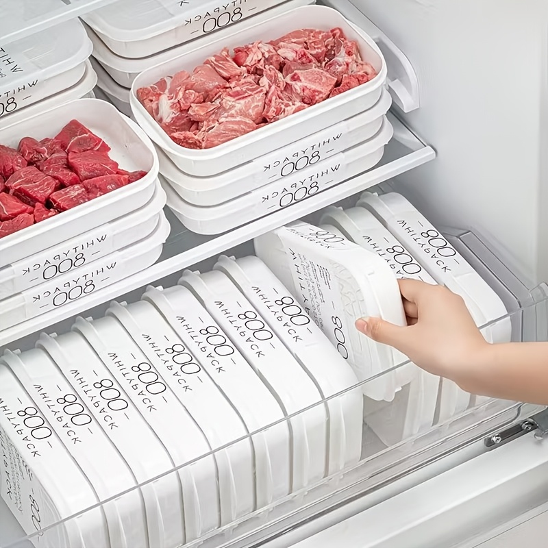 Набор из 10 многоразовых штабе – обзор и цена Food Storage Square Containers