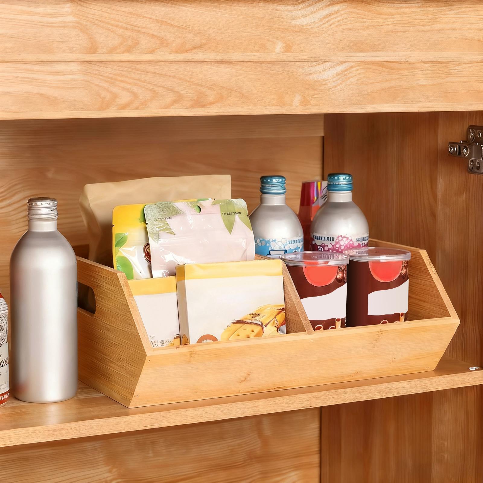 Органайзер для кладовой, дерев – обзор и цена Stackable Pantry Bin