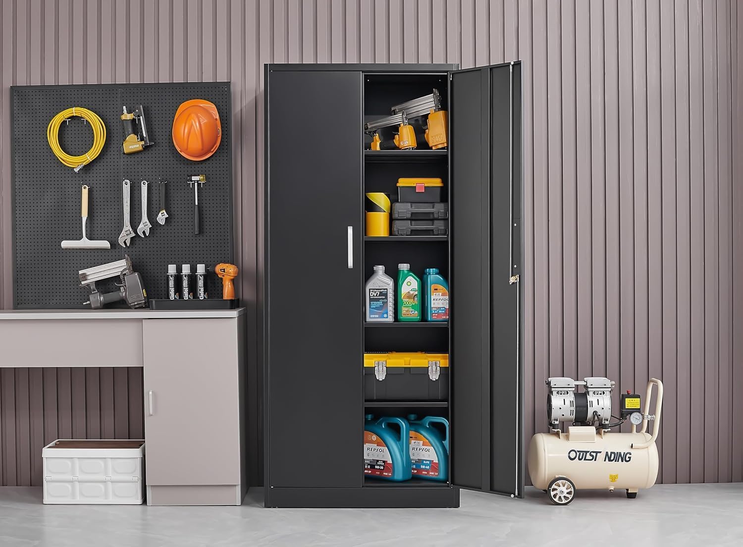 Металлический шкаф для хранени – обзор и цена Food Storage Shelving